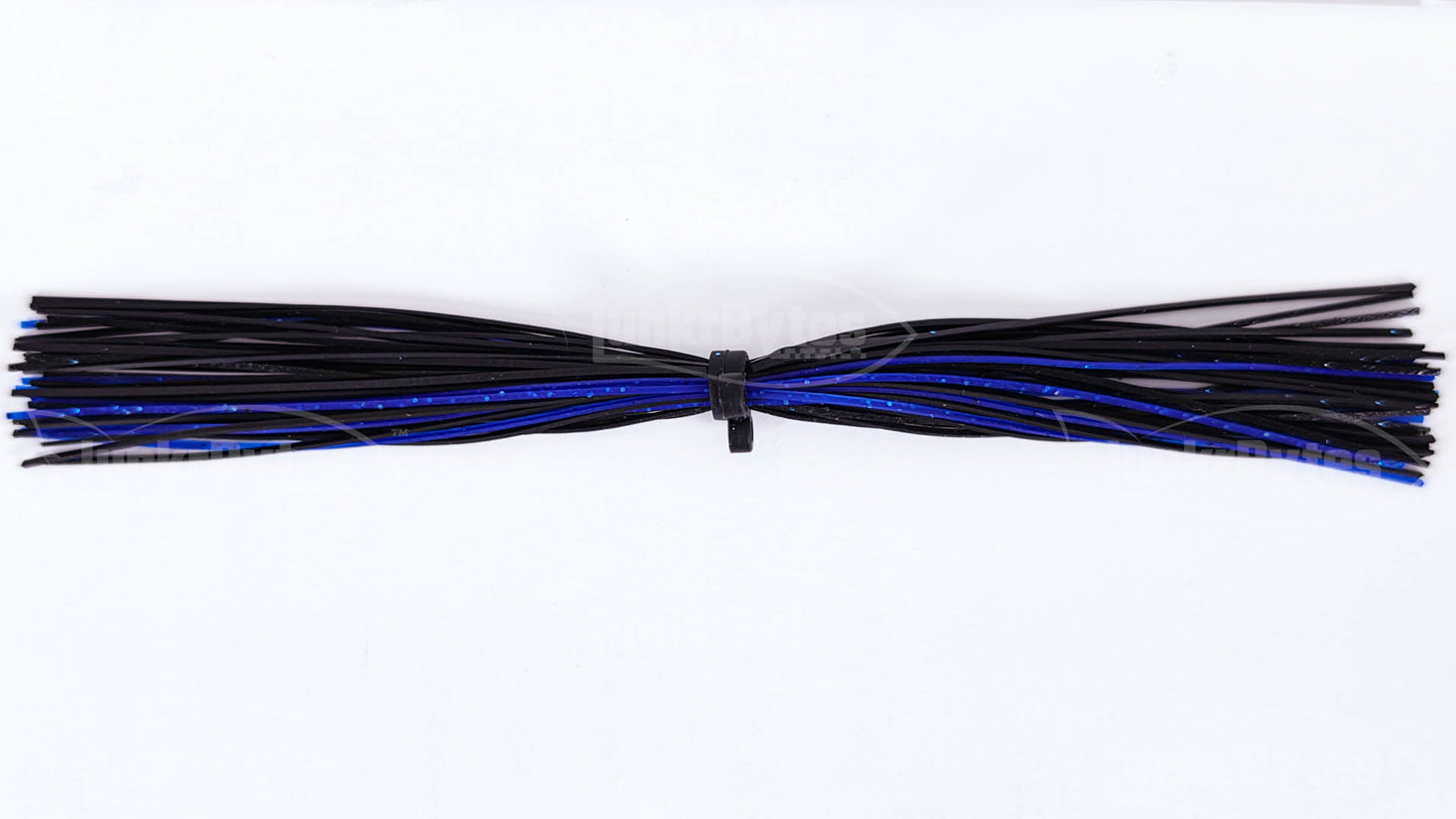 Bonner's Guarantee – Black & Blue Trophy Craw - Banded Skirt Tab (LB-1030-BS)