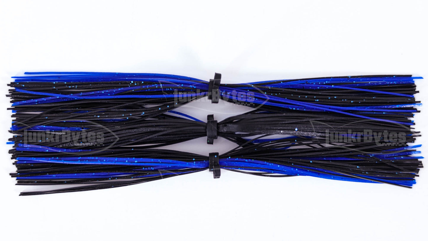 Bonner's Guarantee – Black & Blue Trophy Craw - Banded Skirt Tab (LB-1030-BS)
