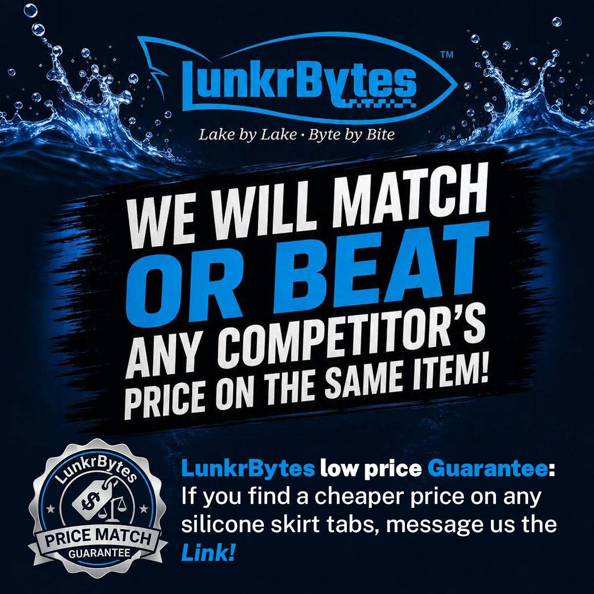 LunkrBytes low price guarantee