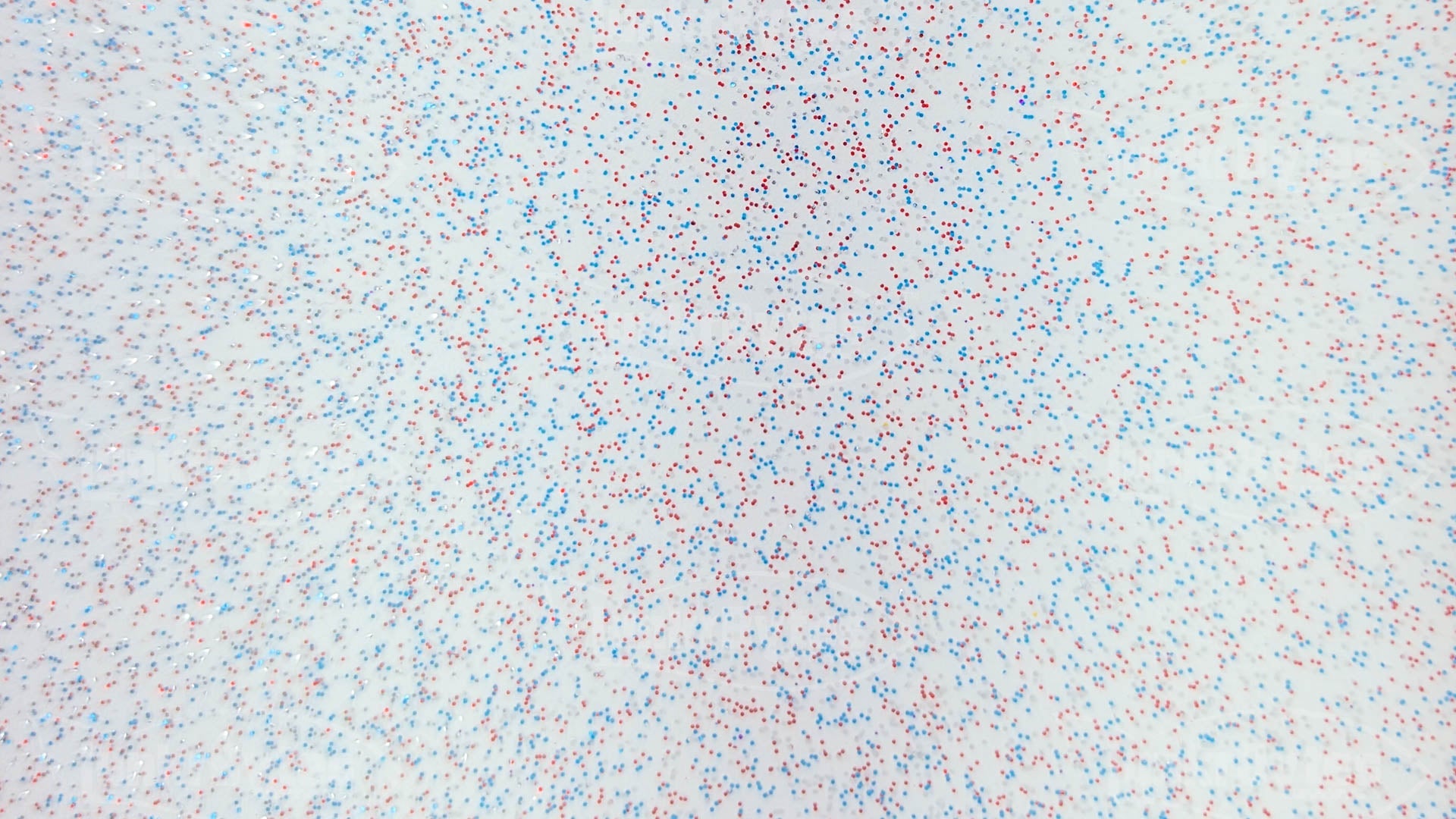 LunkrBytes LB-SHEETS-8801-266 Clear / Red & Silver & Blue Flake uncut silicone skirt sheet, 155 x 142 mm solid unsliced panel for cutting custom jig and spinnerbait skirts