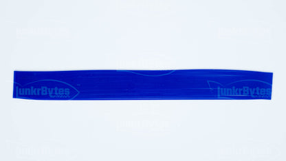 Hot Blue Silicone Skirt Tab – Reaction Strike Trigger for Bass (8801-019)