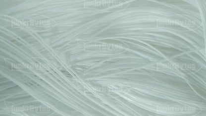 Pure White Silicone Skirt Tab – Shad Imitation for Bass (8801-020)