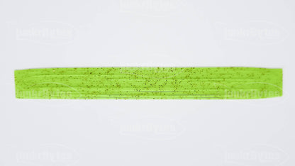 Chartreuse / Gold Flake Silicone Skirt Tab with Flake – Reaction Strike Trigger for Bass (8801-029)