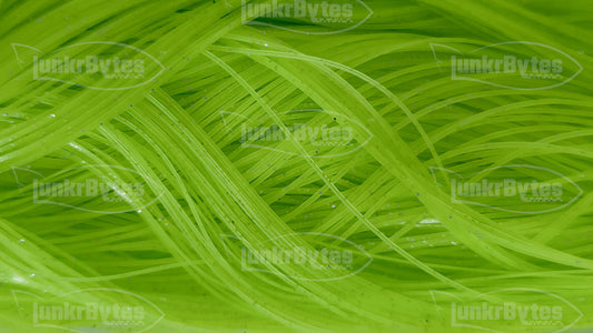 Chartreuse / Silver Flake Silicone Skirt Tab with Flake – Shad Imitation for Bass (8801-032)