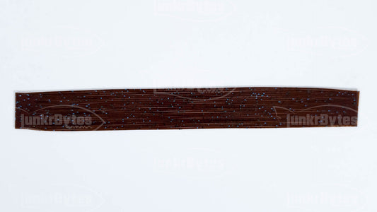 Brown / Blue Flake Silicone Skirt Tab with Flake – Crawfish Pattern for Bass (8801-042)