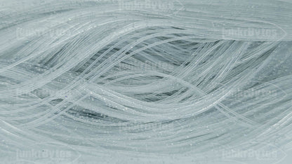 Clear / Holographic  Silver Flake Silicone Skirt Tab with Flake – Shad Imitation for Bass (8801-050)