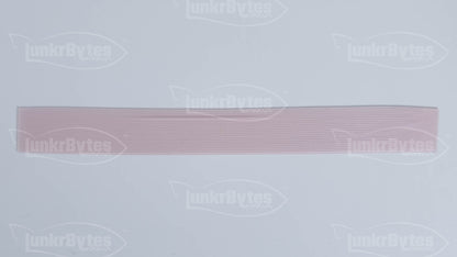 Light Pink / Blue Interference (Metallic) Silicone Skirt Tab with Interference – Reaction Strike Trigger for Bass (8801-058)