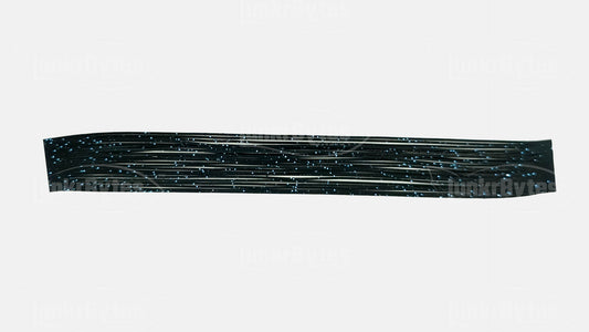 Black / Blue Flake Silicone Skirt Tab with Flake – Reaction Strike Trigger for Bass (8801-064)