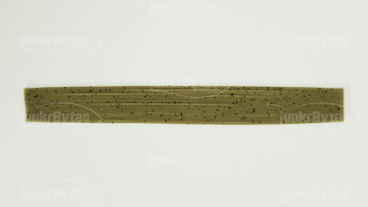 Watermelon Pepper (Black Flake) Silicone Skirt Tab with Flake – Bluegill Pattern for Bass (8801-070)