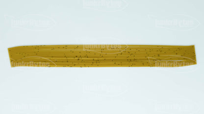 Pumpkin / Black Flake Silicone Skirt Tab with Flake – Crawfish Pattern for Bass (8801-150)