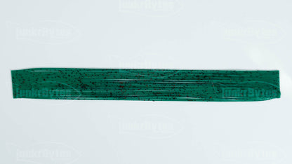 Mean Green / Red Flake Silicone Skirt Tab with Flake – Crawfish Pattern for Bass (8801-158)