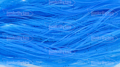 Sexy Blue Pepper (Black Flake) Silicone Skirt Tab with Flake – Shad Imitation for Bass (8801-179)