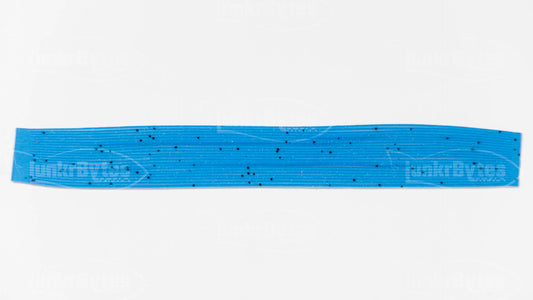 Sexy Blue Pepper (Black Flake) Silicone Skirt Tab with Flake – Shad Imitation for Bass (8801-179)