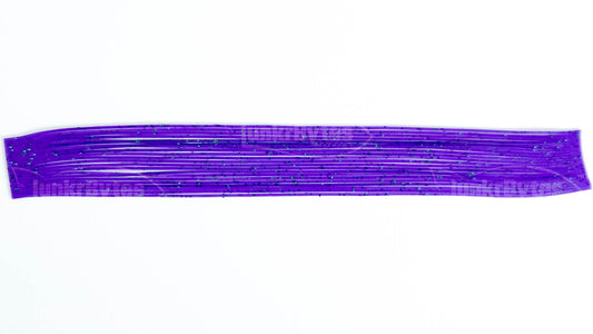 Purple / Green Flake Silicone Skirt Tab with Flake – Reaction Strike Trigger for Bass (8801-203)