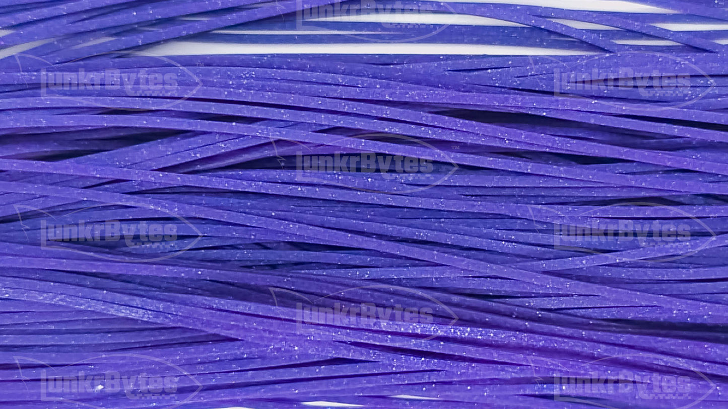 Metallic Purple Silicone Skirt Tab – Reaction Strike Trigger for Bass (8801-226)