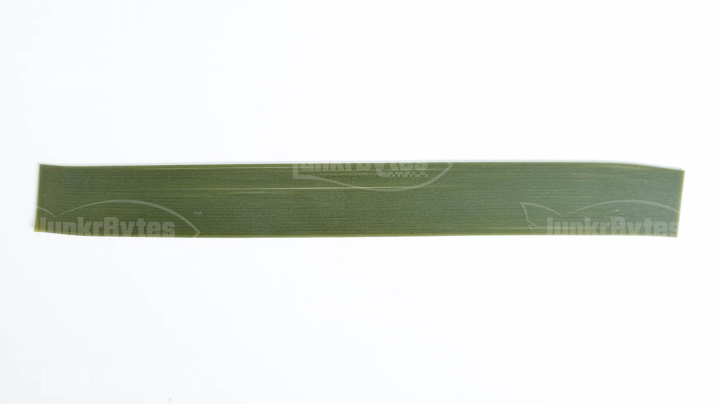 Green Pumpkin / Blue Interference (Metallic) Silicone Skirt Tab with Interference – Crawfish Pattern for Bass (8801-228)