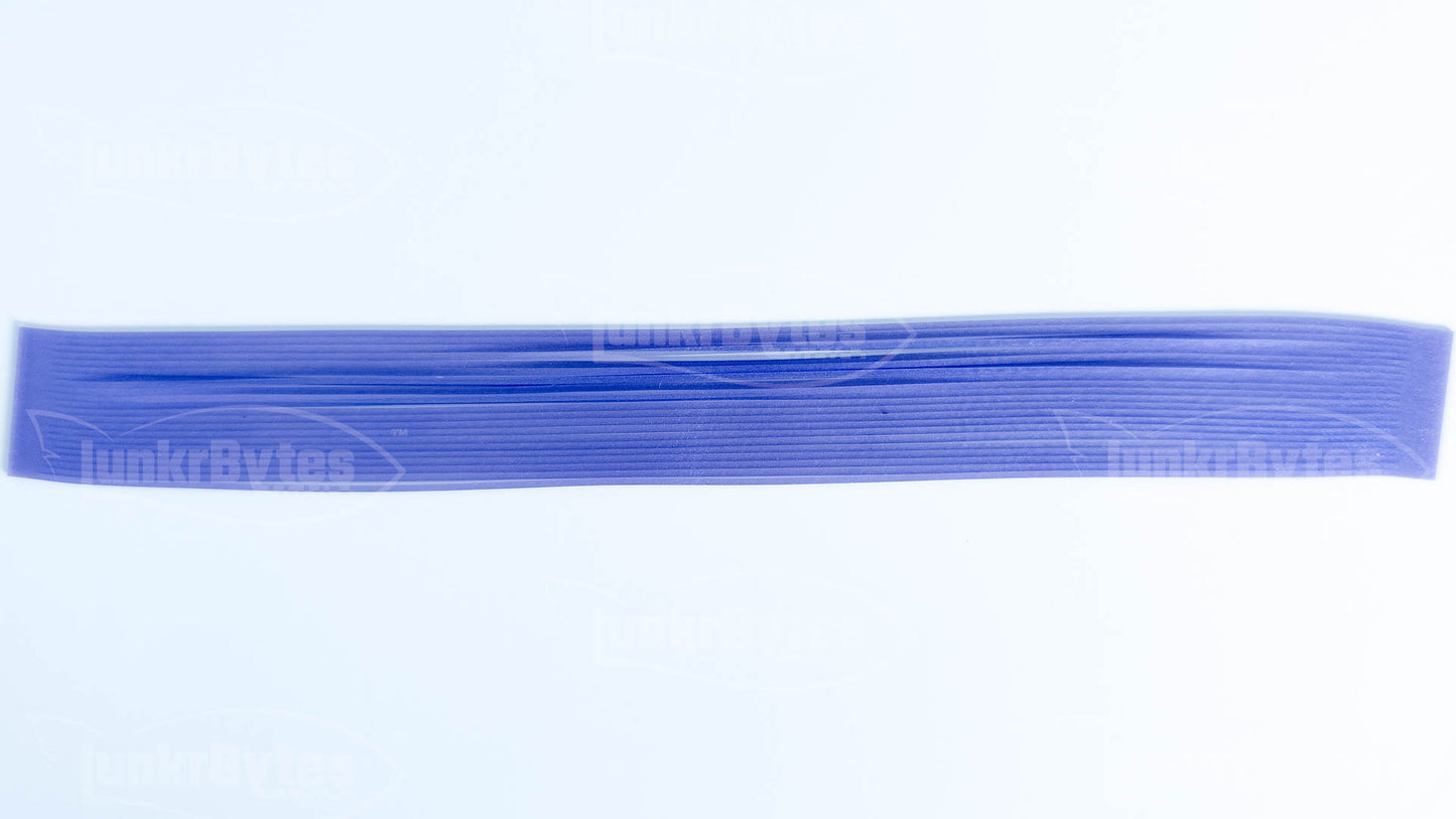 Metallic Light Purple Silicone Skirt Tab – Reaction Strike Trigger for Bass (8801-230)