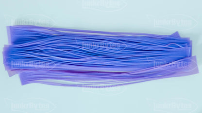 Metallic Light Purple Silicone Skirt Tab – Reaction Strike Trigger for Bass (8801-230)