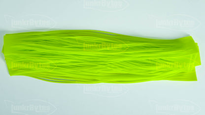 Hot Chartreuse Silicone Skirt Tab – Reaction Strike Trigger for Bass (8801-231)
