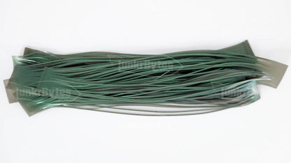 Metallic Gray / Green Interference Silicone Skirt Tab with Interference – Shad Imitation for Bass (8801-235)