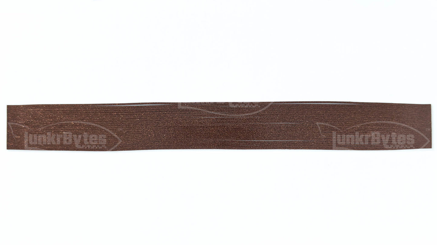 Chestnut Brown (Metallic) Silicone Skirt Tab – Crawfish Pattern for Bass (8801-237)