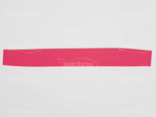 Pink / White Interference Silicone Skirt Tab with Interference – Shad Imitation for Bass (8801-251)