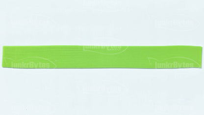 Chartreuse / White Interference Silicone Skirt Tab with Interference – Shad Imitation for Bass (8801-252)