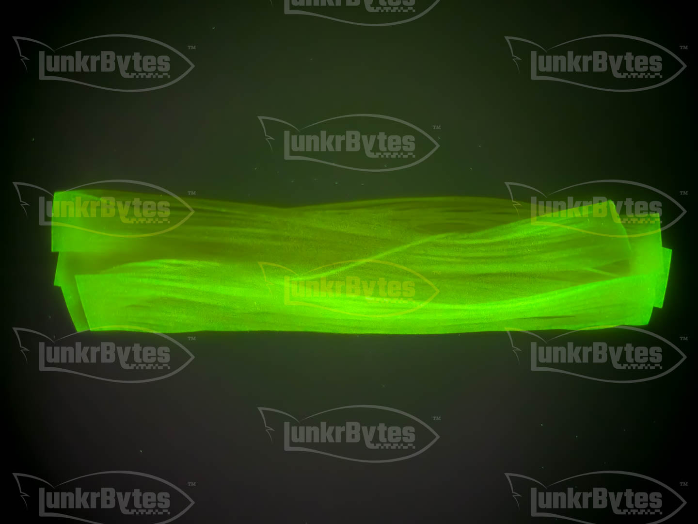 Chartreuse Glow In The Dark Silicone Skirt Tab – Reaction Strike Trigger for Bass (8801-287)