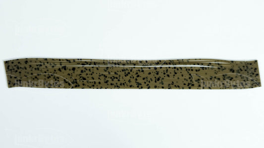 Green Pumpkin Black Dots Silicone Skirt Tab – Crawfish Pattern for Bass (8802-539)