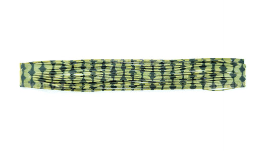 Green Pumpkin Barbed Wire Silicone Skirt Tab – Barbed Wire Series (8806-650)