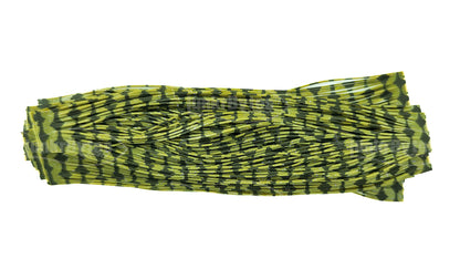 Green Pumpkin Barbed Wire Silicone Skirt Tab – Barbed Wire Series (8806-650)