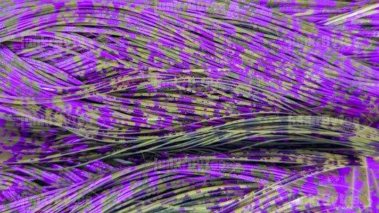 Green Pumpkin / Purple Barbed Wire Flake Silicone Skirt Tab with Barbed Wire – Crawfish Pattern for Bass (8806-675)