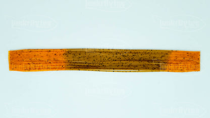 Natural Pumpkin / Orange Tips / Pepper Silicone Skirt Tab – Crawfish Pattern for Bass (8807-075)