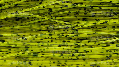 Watermelon / Black Dots Silicone Skirt Tab – Bluegill Pattern for Bass (8808-540)
