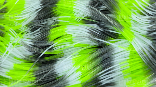 Chartreuse Shad Silicone Skirt Tab – Multi-Color Series (8817-085)