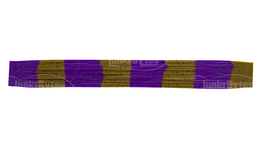 Green Pumpkin Purple Silicone Skirt Tab – Multi-Color Series (8817-200)