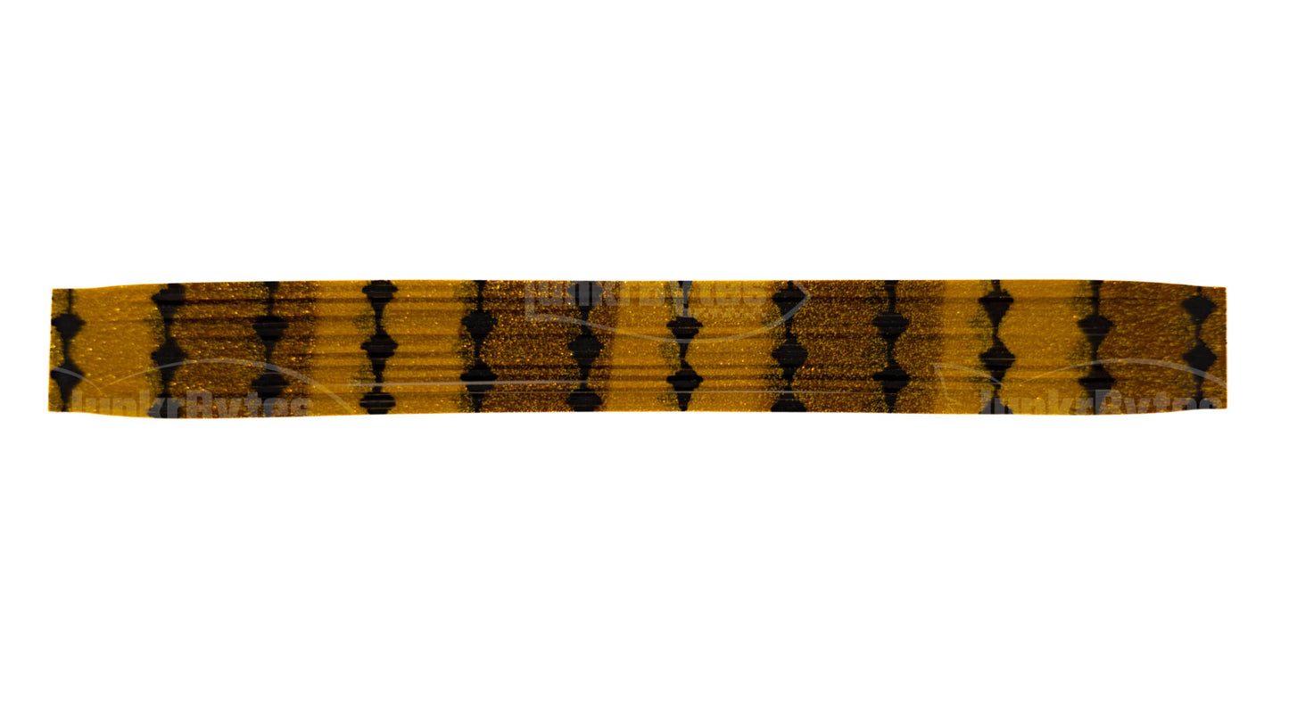 Brown Orange Barbed Wire Silicone Skirt Tab – Multi-Color Series (8817-203)