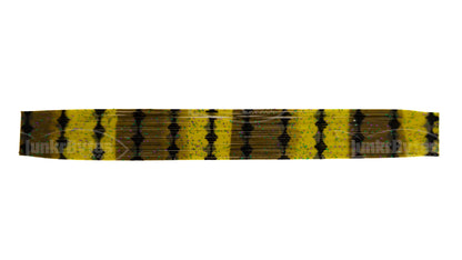 Green Pumpkin Chartreuse Barbed Wire Silicone Skirt Tab – Multi-Color Series (8817-204)