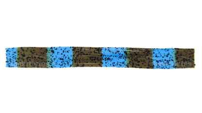 Dark Green Pumpkin Light Blue Speckled Silicone Skirt Tab – Multi-Color Series (8817-207)