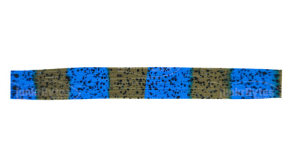 Green Pumpkin Blue Speckled Silicone Skirt Tab – Multi-Color Series (8817-208)