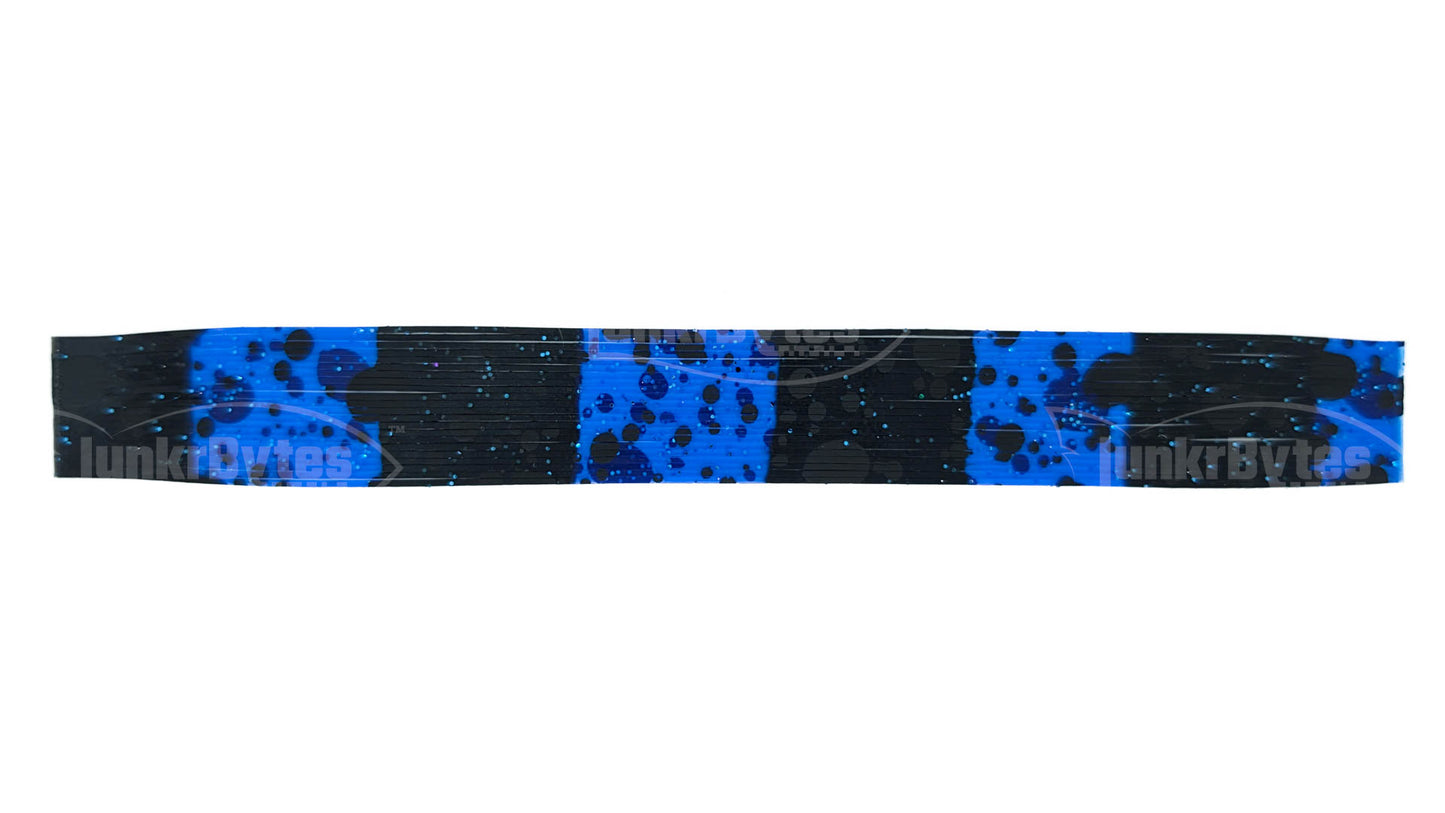 Black Blue Polka Dots Silicone Skirt Tab – Multi-Color Series (8817-213)
