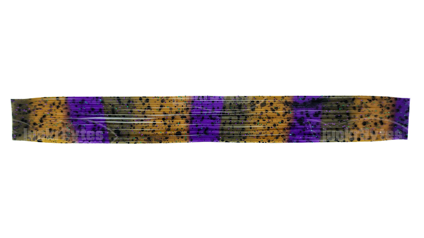 Purple Avocado Speckled Silicone Skirt Tab – Multi-Color Series (8817-235)
