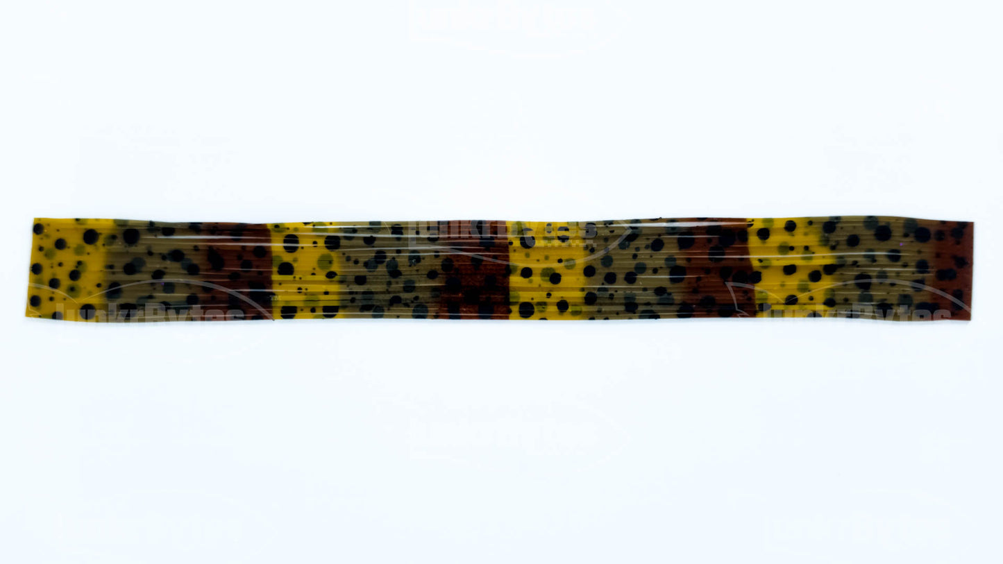 Avocado Brown Speckled Silicone Skirt Tab – Multi-Color Series (8817-236)