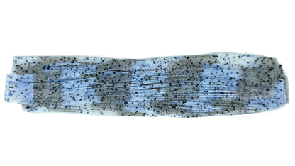 Clear Silver Blue Interference Silicone Skirt Tab – Multi-Color Series (8817-246)
