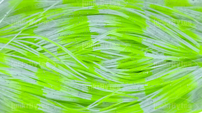 White Chartreuse Silicone Skirt Tab – Multi-Color Series (8817-247)