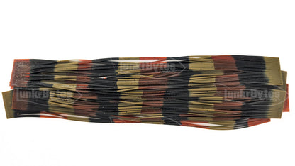 Black Brown Green Pumpkin Silicone Skirt Tab – Multi-Color Series (8817-248)