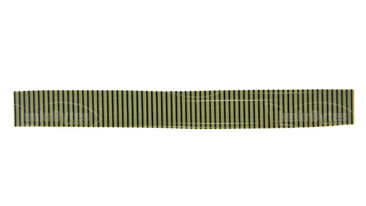Green Pumpkin Zebra Stripe Silicone Skirt Tab – Zebra Stripe Series (8818-265)