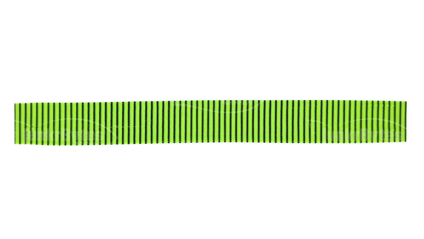 Hot Chartreuse Zebra Stripe Silicone Skirt Tab – Zebra Stripe Series (8818-269)