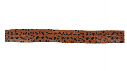 Brown Polka Dots Silicone Skirt Tab – Polka Dot Dalmatian Series (8825-038)