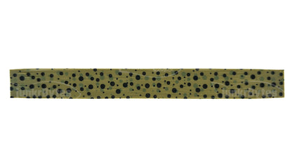Green Pumpkin Polka Dots Silicone Skirt Tab – Polka Dot Dalmatian Series (8825-139)